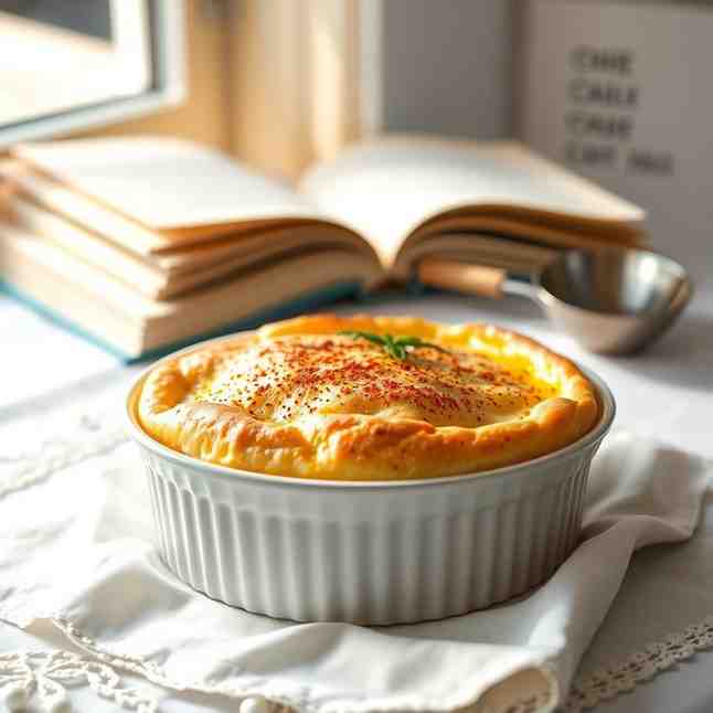French Cheese Soufflé Recipe
